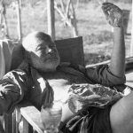 Ernest Hemingway in Kenya 1954. Wikipedia